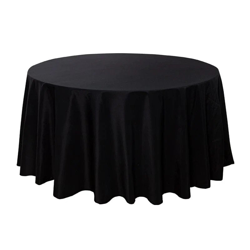 Round Tablecloth – Black