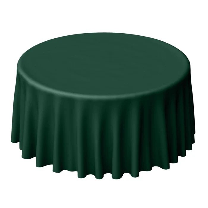 Round Tablecloth – Hunter Green